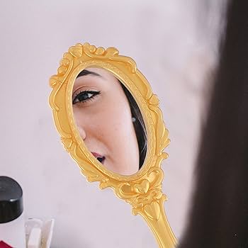 Amazon.com : Vintage Hand Mirror and Hair Brush Set with Antique